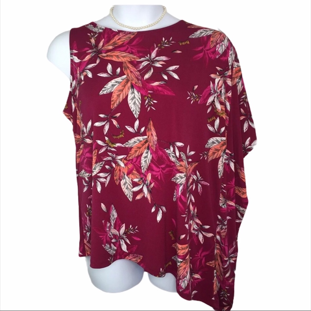 🆕 Worthington Asymmetrical Blouse